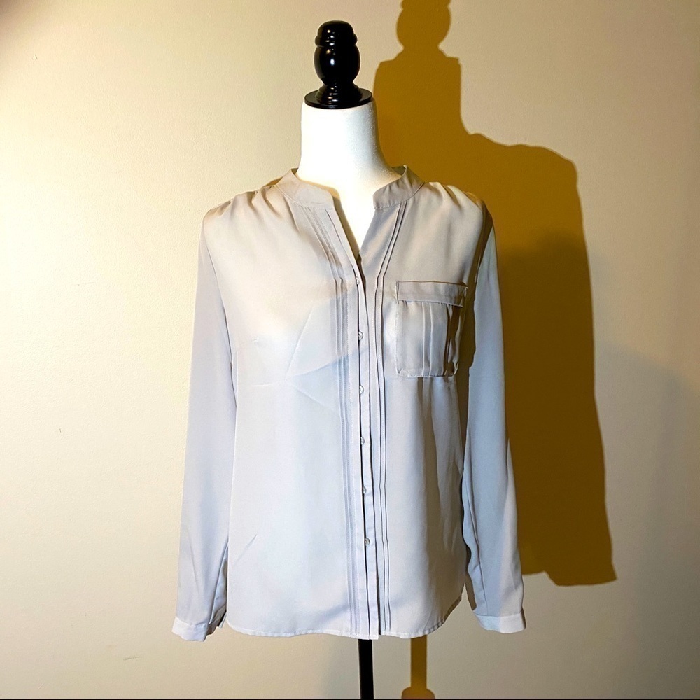 Jacob Soft Grey  Blouse